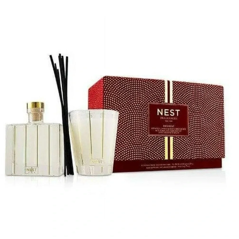 NEST Fragrances Holiday Scented Candle & Reed Diffuser Set
